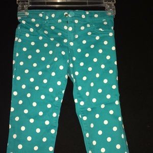 Children’s place Blue polka dot pants 5